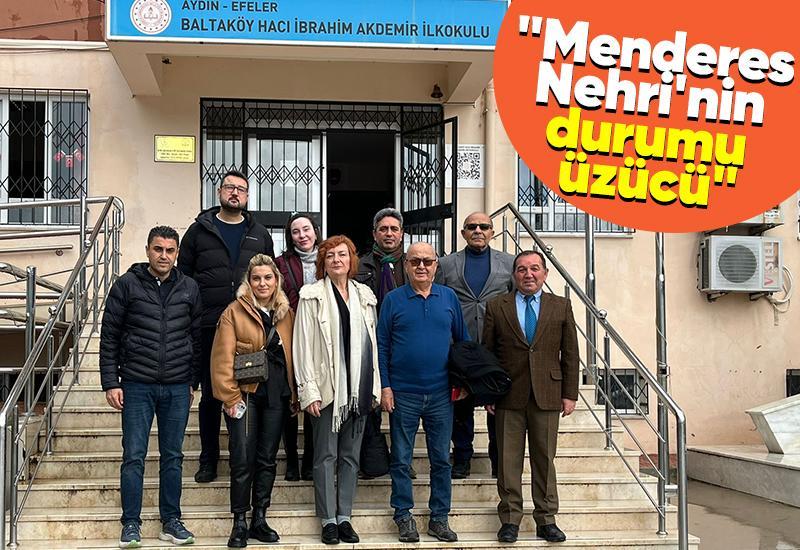 "Menderes Nehri'nin durumu üzücü"