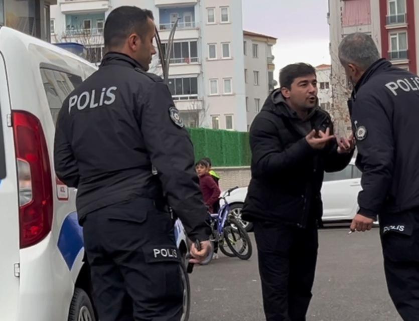 Polise “Beni döv” diye yalvardı