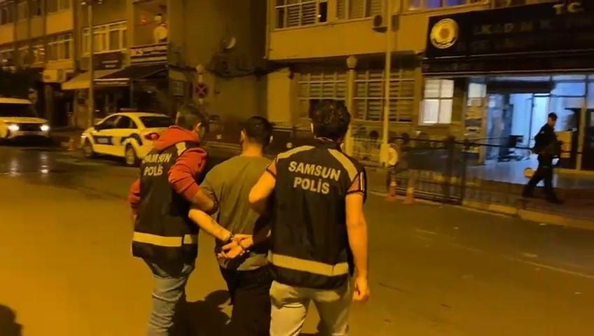 SAMSUN'DA 25 YIL HAPİS CEZASI BULUNAN ŞAHIS YAKALANDI