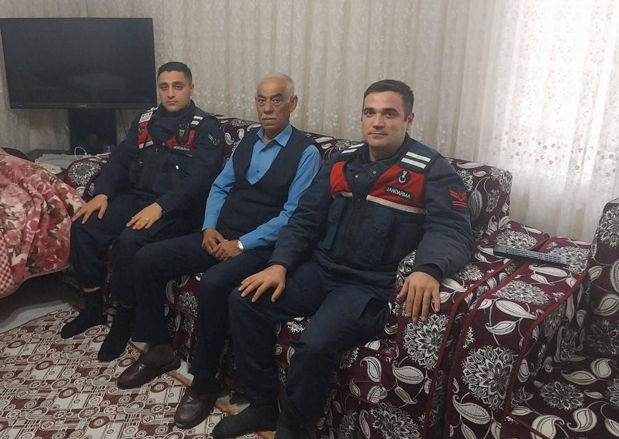 Sultanhisar'da şehit ailesi unutulmadı