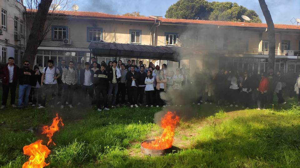 ADÜ Diş Fakültesi’nde yangın tatbikatı