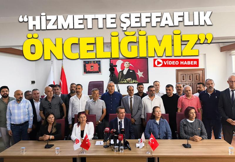 “Hizmette şeffaflık önceliğimiz”