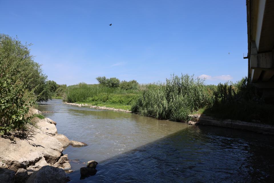 BATI ANADOLU'NUN EN BÜYÜK NEHRİ SUYA HASRET KALDI BÜYÜK MENDERES, KURAKLIKTAN NASİBİNİ ALDI