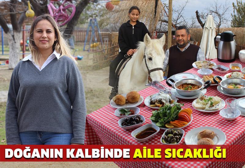 Doğanın kalbinde aile sıcaklığı: Atlı Bahçem Serpme Kahvaltı