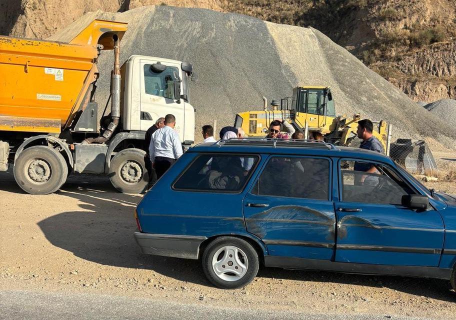 Köşk'te kum ocağı kamyonları halkın korkulu rüyası haline geldi