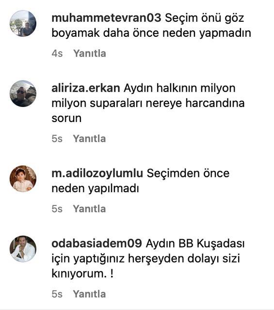 Aydın Büyükşehir Belediyesi tarafından Adnan Menderes Bulvarı'na dökülen sıcak asfalt, vatandaşlara "Seçimden önce neden yapılmadı?" dedirtti.