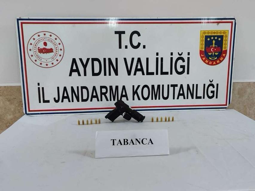 Nazilli'de silahla tehdit şüphelisi yakalandı