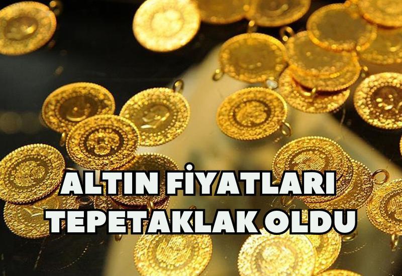 Altın fiyatları tepetaklak oldu