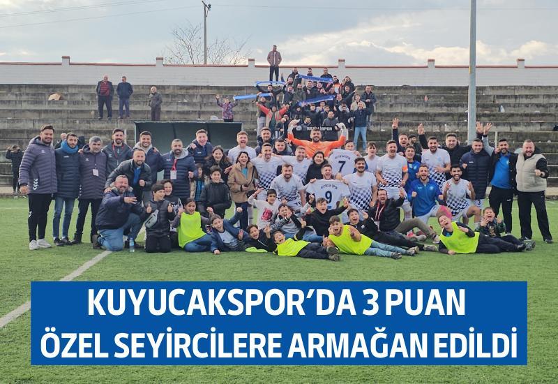 Kuyucakspor’da 3 puan özel seyircilere armağan edildi