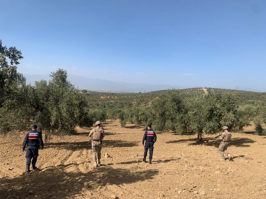 Zeytinliklere jandarma koruması