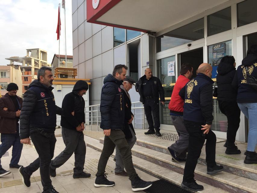 ORDU'DA FUHUŞ OPERASYONU: 7 GÖZALTI