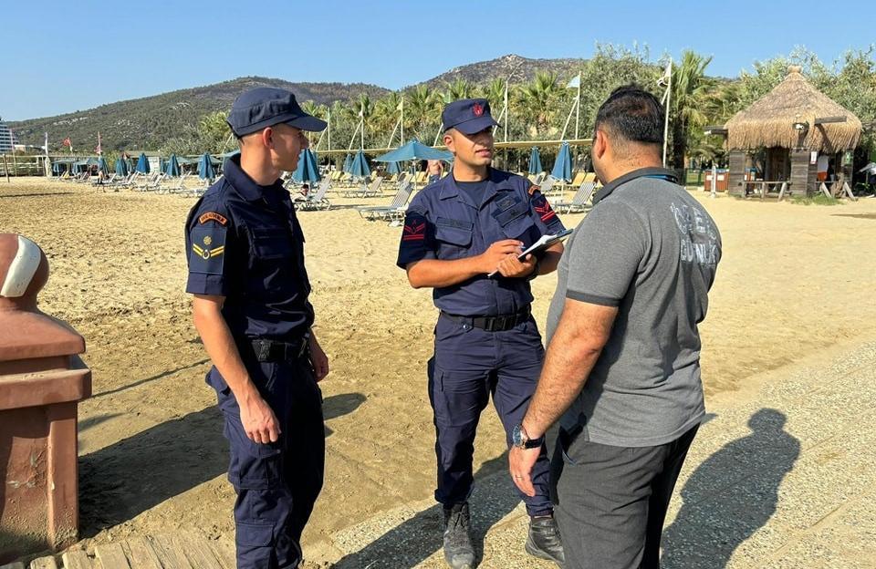 Kuşadası'nda yaz sezonunda 129 plaj denetlendi