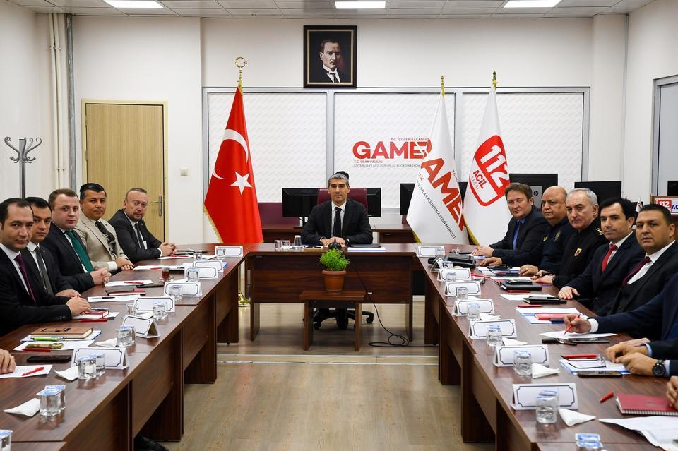 Uşak'ta GAMER Yıllık İzleme, Değerlendirme ve Koordinasyon Kurulu Toplantısı yapıldı