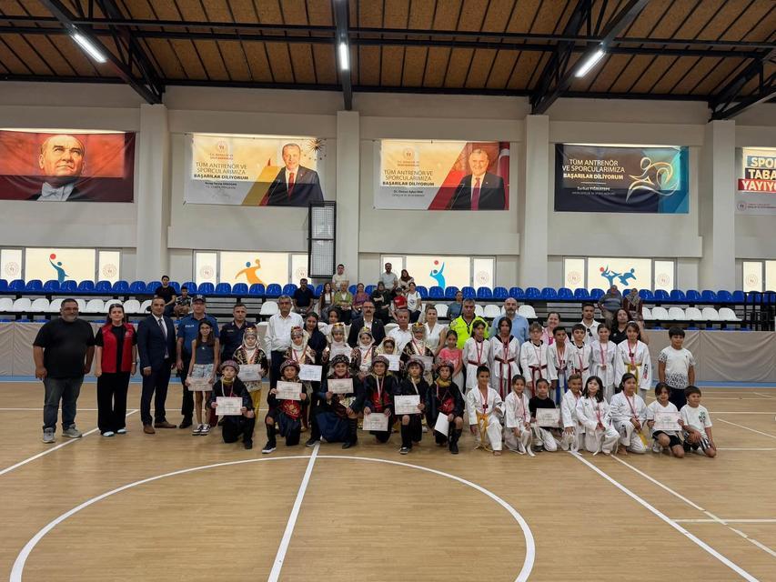 Sultanhisar’da GSB Spor Okulları ve Yaz Kulübü kapanış şenliği düzenlendi