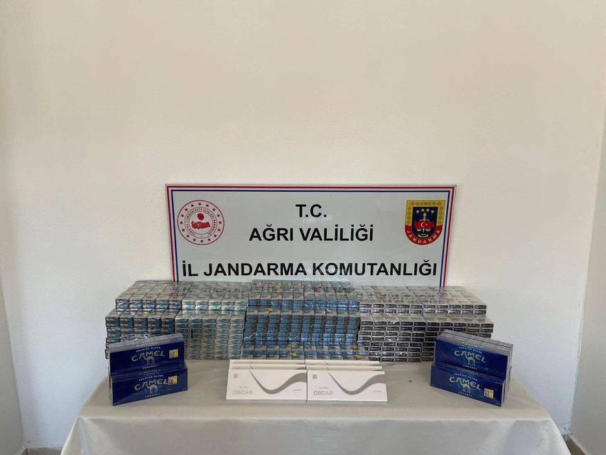 3500 paket kaçak sigara yakalandı