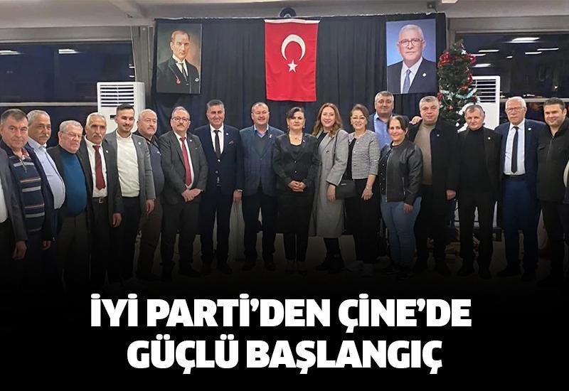 İYİ Parti’den Çine’den güçlü başlangıç