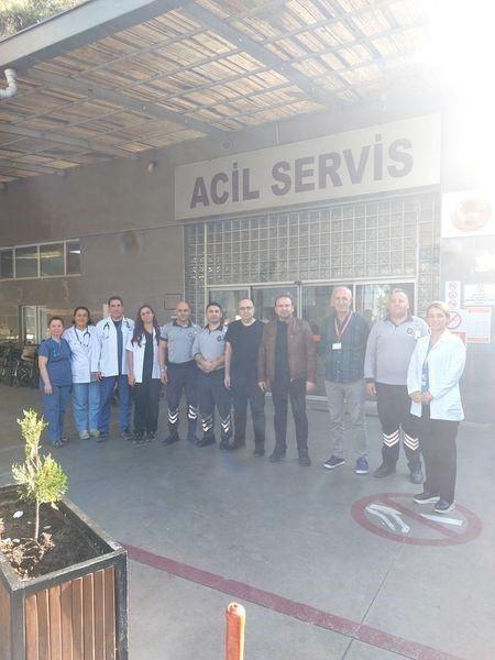 ATATÜRK DEVLET HASTANESİ'NDE İNCELEMELERDE BULUNULDU