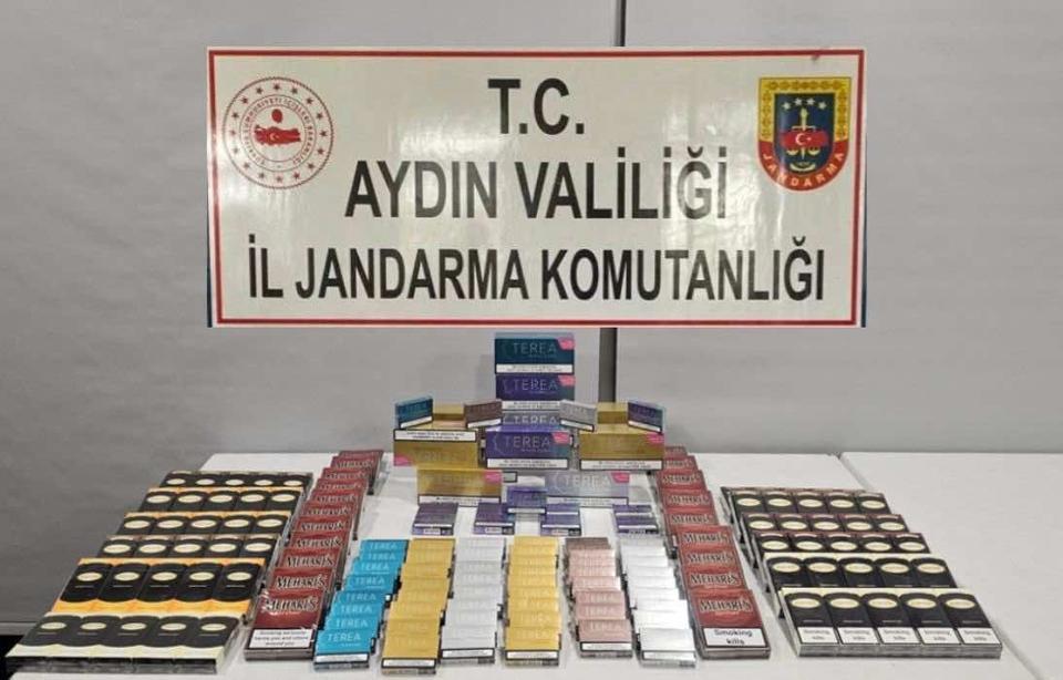 Aydın’da 1 milyon liralık kaçak ürün ele geçirildi