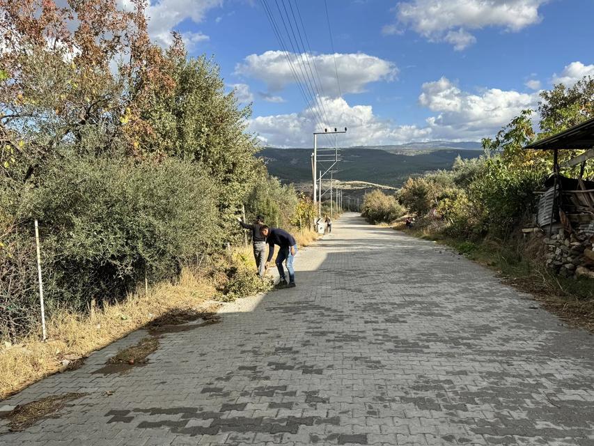 Karacasu'da mahalleler temizleniyor