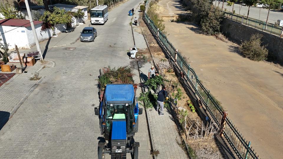 Pınarbaşı yürüyüş yolu temizlendi