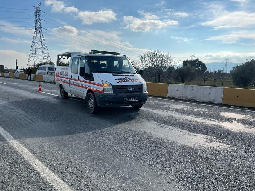 AYDIN'DA TRAFİK KAZASI: 1 ÖLÜ