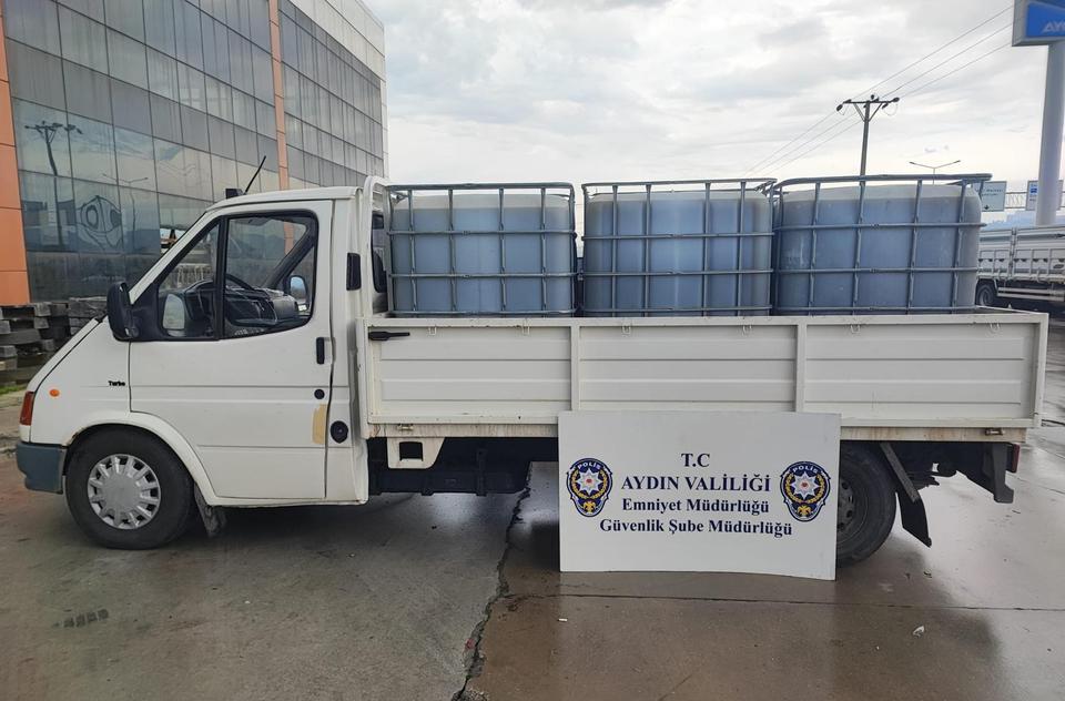 Aydın’da 3 bin 850 litre tağşiş yağ ele geçirildi