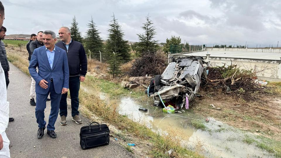 Genç bekçi kazada hayatını kaybetti