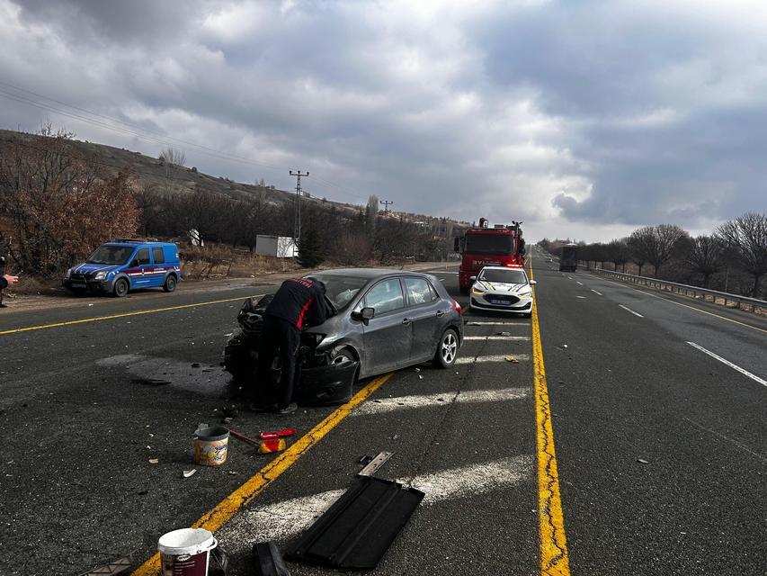 Elazığ'da trafik kazası: 2 yaralı