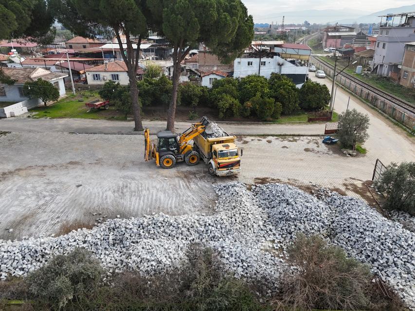 NAZİLLİ BELEDİYESİ'NDEN GÜZELKÖY'E YENİ YOL