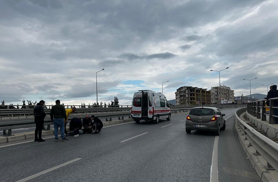 Kuşadası’nda motosiklet kazası: 1 yaralı