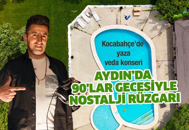 Kocabahçe'de yaza veda konseri