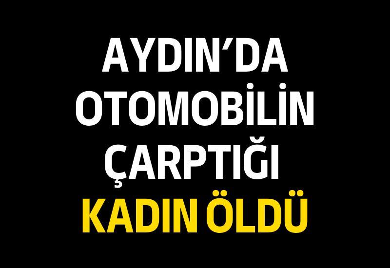 Aydın'da otomobilin çarptığı kadın öldü