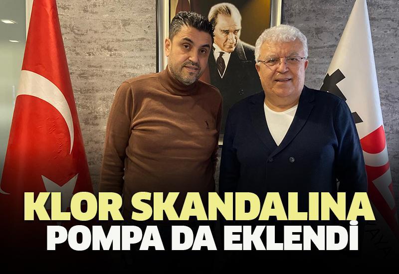 Klor skandalına pompa da eklendi