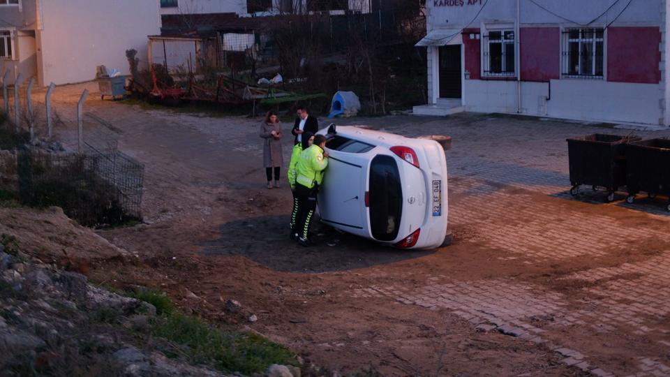 Emniyet kemeri hayat kurtardı