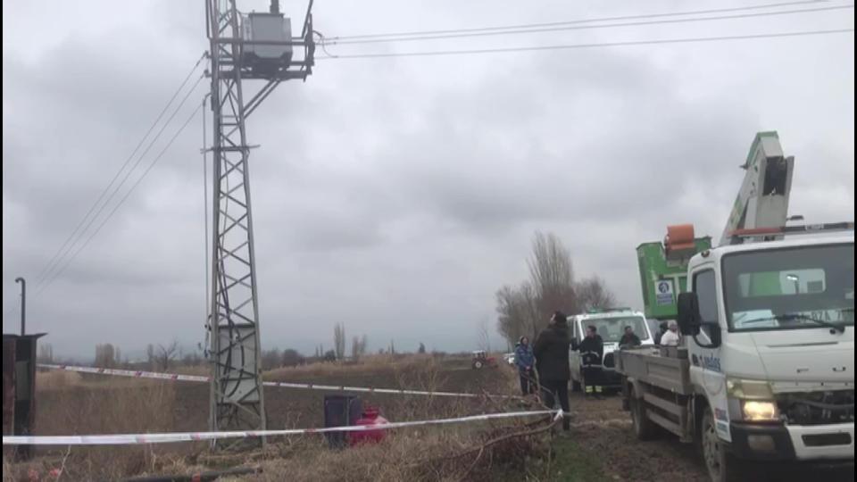 Elektrik trafosunun önünde bir kişi ölü bulundu