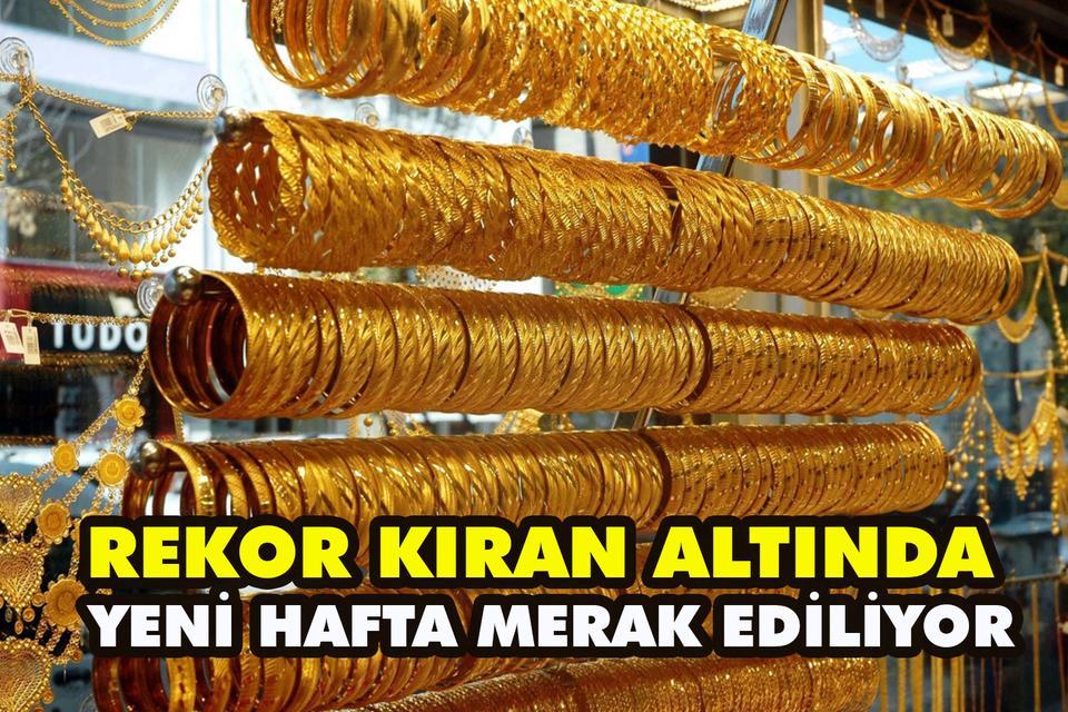 Rekor kıran altında yeni haftada ne olacağı merak ediliyor