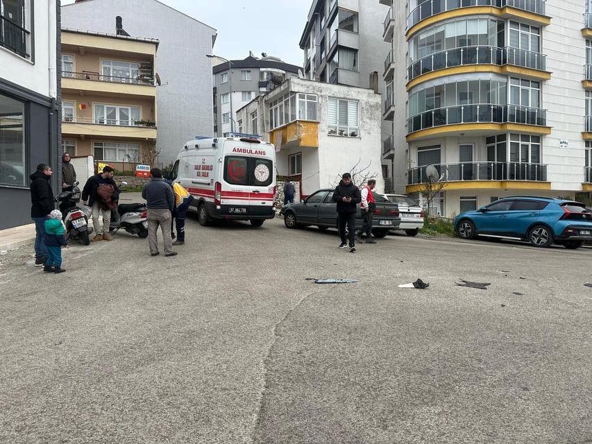 Sinop'ta trafik kazası: 1 yaralı