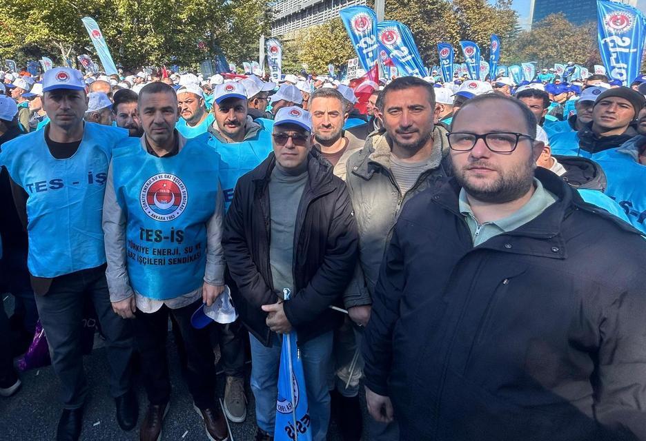 Tes-İş Samsun Şubesi, 'Zordayız, Geçinemiyoruz' basın açıklamasına katıldı