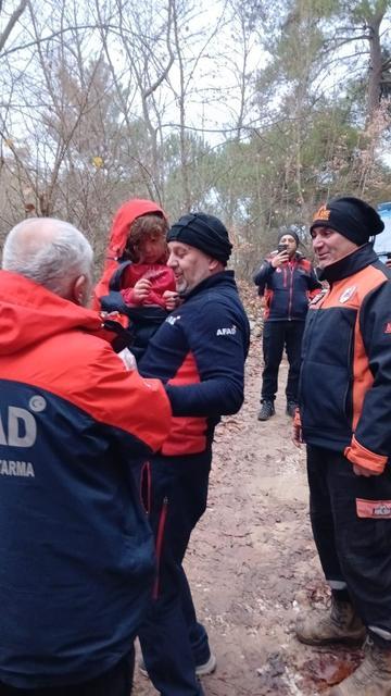 MUĞLA'DA KAYIP ALZAYMIR HASTASI KADIN VE TORUNLARI SAĞ SALİM BULUNDU