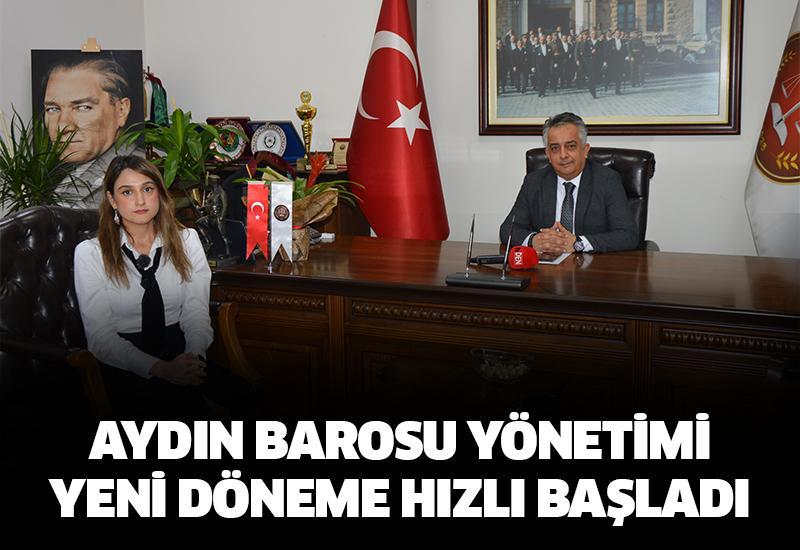 Aydın Barosu Yönetimi yeni döneme hızlı başladı