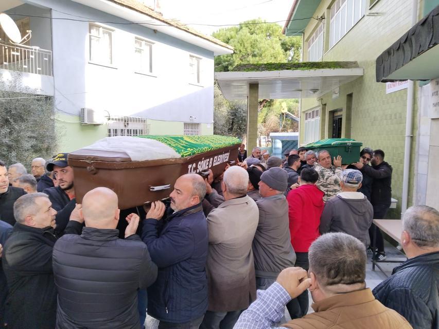 Abi kız  kardeş'in cenazeleri  Burunköy Mahallesinde Defnedildi