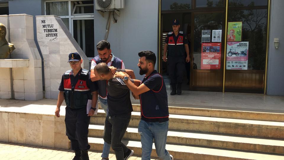 Aydın'da akaryakıt istasyonuna ateş açan şüpheli yakalandı