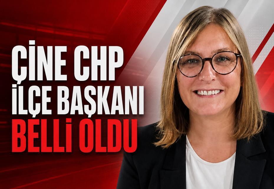 CHP Çine İlçe Başkanlığına Ece Ataman atandı
