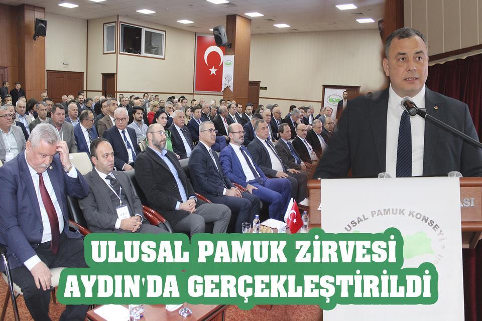 Ulusal Pamuk Zirvesi Aydın'da gerçekleştirildi