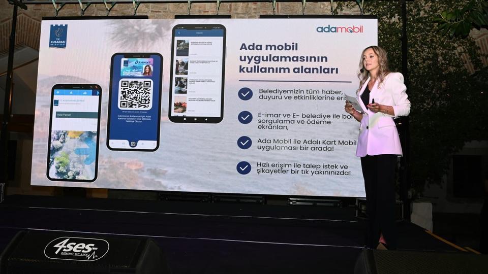 KUŞADASI'NDA ADA MOBİL DÖNEMİ BAŞLADI